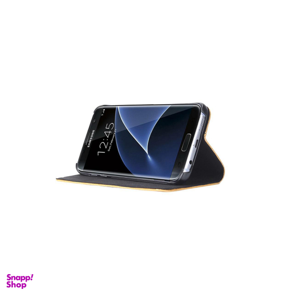 کاور چرمی پیرکاردین (Pierre Cardin) مدل PCS-P03 مناسب موبایل سامسونگ Galaxy S7 Edge