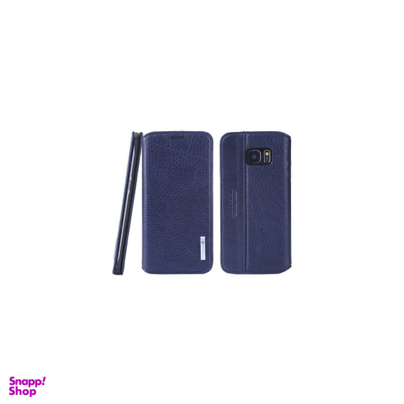 کاور چرمی پیرکاردین (Pierre Cardin) مدل PCS-P03 مناسب موبایل سامسونگ Galaxy S7 Edge