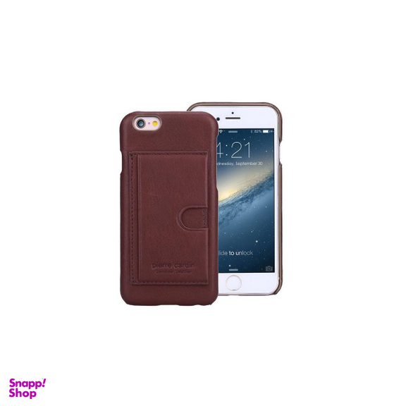 کاور چرمی پیرکاردین (Pierre Cardin) مدل PCS-P16 مناسب موبایل اپل iPhone 6s/6