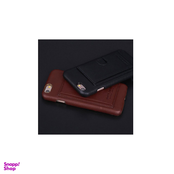 کاور چرمی پیرکاردین (Pierre Cardin) مدل PCS-P16 مناسب موبایل اپل iPhone 6s/6