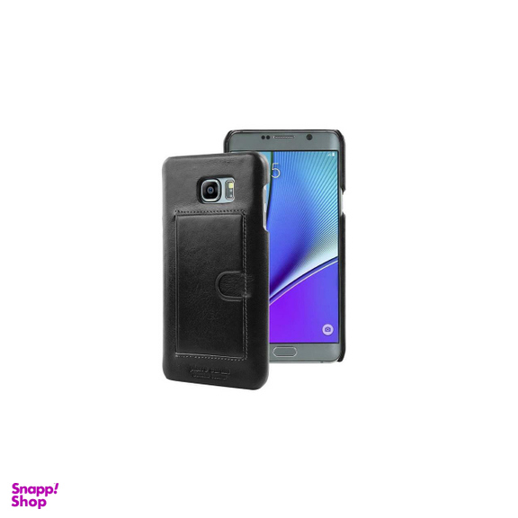 کاور چرمی پیرکاردین (Pierre Cardin) مدل PCT-P01 مناسب موبایل سامسونگ Galaxy Note 5