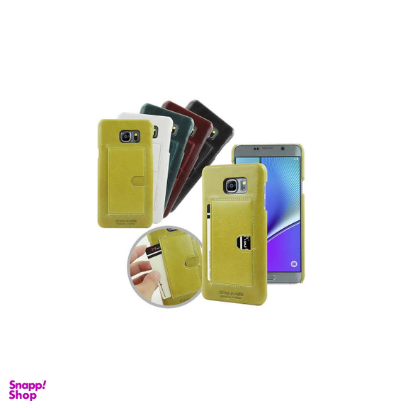 کاور چرمی پیرکاردین (Pierre Cardin) مدل PCT-P01 مناسب موبایل سامسونگ Galaxy Note 5