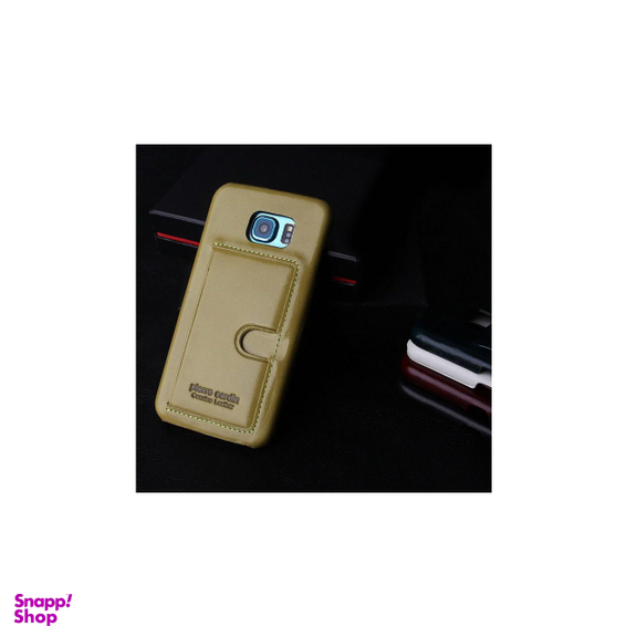 کاور چرمی پیرکاردین (Pierre Cardin) مدل PCT-P01 مناسب موبایل سامسونگ Galaxy S6