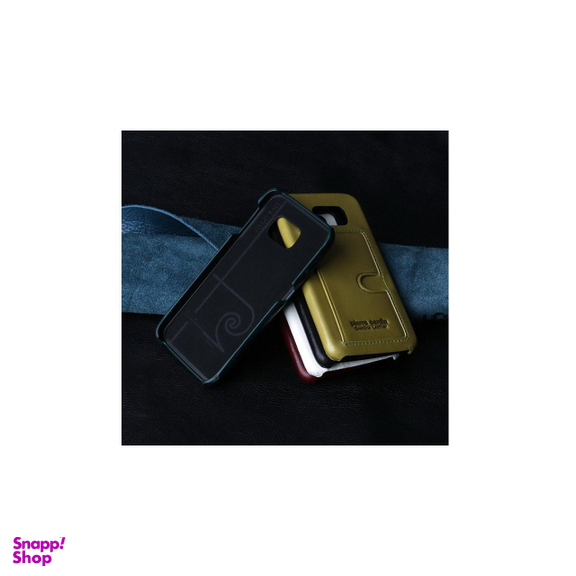 کاور چرمی پیرکاردین (Pierre Cardin) مدل PCT-P01 مناسب موبایل سامسونگ Galaxy S6
