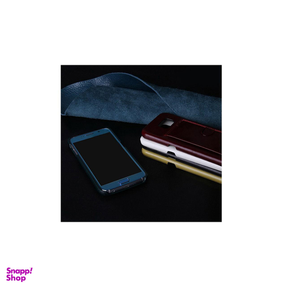 کاور چرمی پیرکاردین (Pierre Cardin) مدل PCT-P01 مناسب موبایل سامسونگ Galaxy S6