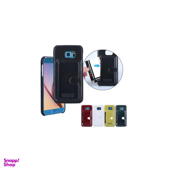 کاور چرمی پیرکاردین (Pierre Cardin) مدل PCT-P01 مناسب موبایل سامسونگ Galaxy S6