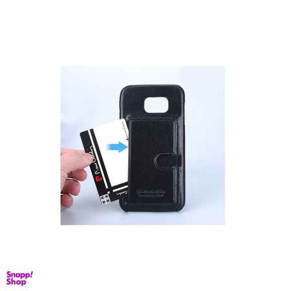 کاور چرمی پیرکاردین (Pierre Cardin) مدل PCT-P01 مناسب موبایل سامسونگ Galaxy S6