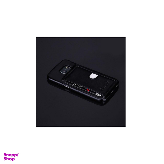 کاور چرمی پیرکاردین (Pierre Cardin) مدل PCT-P01 مناسب موبایل سامسونگ Galaxy S6 Edge