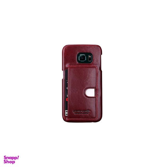 کاور چرمی پیرکاردین (Pierre Cardin) مدل PCT-P01 مناسب موبایل سامسونگ Galaxy S6 Edge