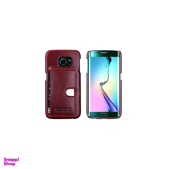 کاور چرمی پیرکاردین (Pierre Cardin) مدل PCT-P01 مناسب موبایل سامسونگ Galaxy S6 Edge