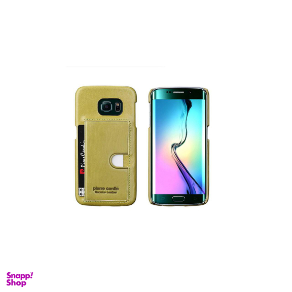 کاور چرمی پیرکاردین (Pierre Cardin) مدل PCT-P01 مناسب موبایل سامسونگ Galaxy S6 Edge