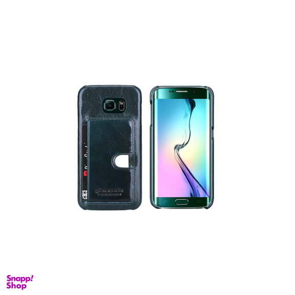 کاور چرمی پیرکاردین (Pierre Cardin) مدل PCT-P01 مناسب موبایل سامسونگ Galaxy S6 Edge