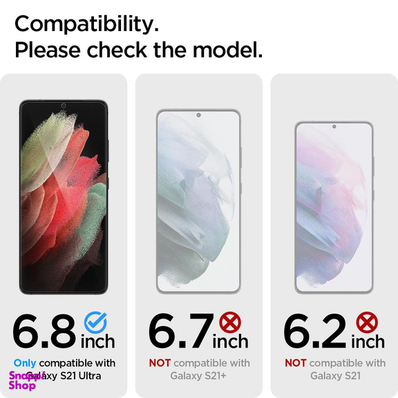 محافظ صفحه نمایش اسپیگن (Spigen) مدل NeoFlex مناسب موبایل سامسونگ Galaxy S21 Ultra بسته دو عددی