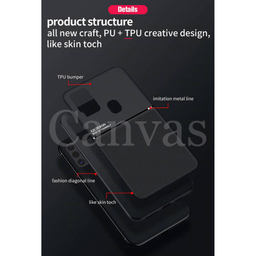 کاور کانواس (Canvas) مدل IQS مناسب موبایل سامسونگ Galaxy A21S