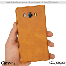 کیف کلاسوری کانواس (Canvas) مدل SIGNATURE مناسب موبایل سامسونگ Galaxy J7 2016/J710