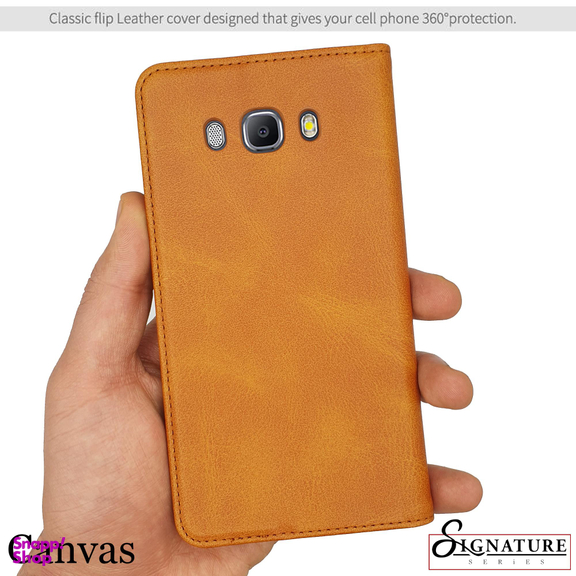 کیف کلاسوری کانواس (Canvas) مدل SIGNATURE مناسب موبایل سامسونگ Galaxy J7 2016/J710