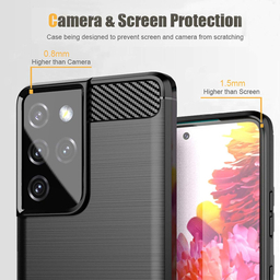 کاور کانواس (Canvas) مدل TITAN DESIGN مناسب موبایل سامسونگ Galaxy S21 Ultra