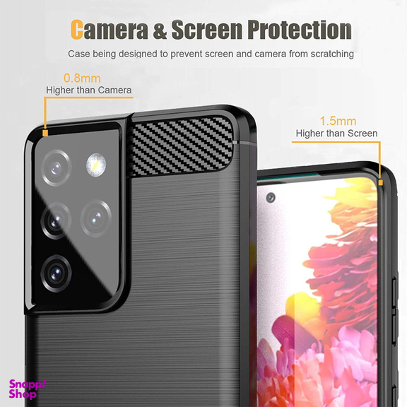 کاور کانواس (Canvas) مدل TITAN DESIGN مناسب موبایل سامسونگ Galaxy S21 Ultra