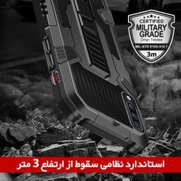 کاور لوکسار مدل kikstand-100 مناسب موبایل سامسونگ Galaxy A50/A50s/A30s