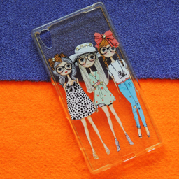 کاور مریت (Merit) طرح 3girls مناسب موبایل سونی Xperia z5