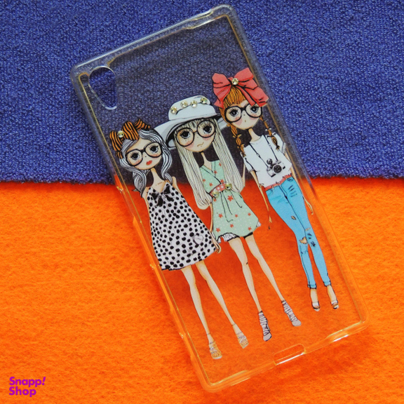 کاور مریت (Merit) طرح 3girls مناسب موبایل سونی Xperia z5