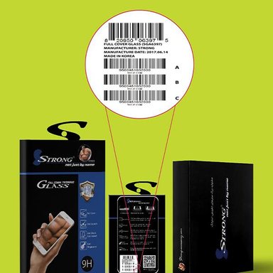 محافظ صفحه نمایش استرانگ (Strong) مدل Full Cover Tempered Glass مناسب موبایل iPhone12mini