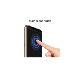 محافظ صفحه نمایش شیشه ای اسپیگن (Spigen) مدل GLAS.tR SLIM HD مناسب موبایل سامسونگ Galaxy A8 2018