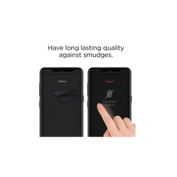 محافظ صفحه نمایش شیشه ای اسپیگن (Spigen) مدل GLAS.tR SLIM HD مناسب موبایل سامسونگ Galaxy A8 2018