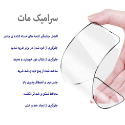 محافظ صفحه نمایش سرامیکی مات گودزیلا (Godzilla) مدل CR-MTT مناسب موبایل شیایومی Redmi Note 10 5G