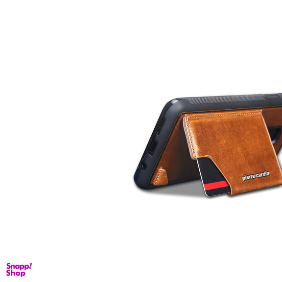 کاور چرمی پیرکاردین (Pierre Cardin) مدل PCS-S03 مناسب موبایل سامسونگ Galaxy S9 پلاس