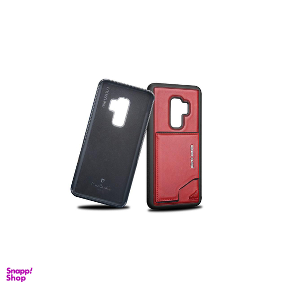 کاور چرمی پیرکاردین (Pierre Cardin) مدل PCS-S03 مناسب موبایل سامسونگ Galaxy S9 پلاس