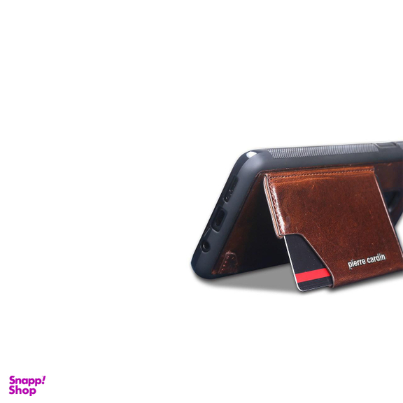 کاور چرمی پیرکاردین (Pierre Cardin) مدل PCS-S03 مناسب موبایل سامسونگ Galaxy S9 پلاس
