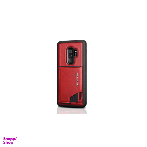 کاور چرمی پیرکاردین (Pierre Cardin) مدل PCS-S03 مناسب موبایل سامسونگ Galaxy S9 پلاس