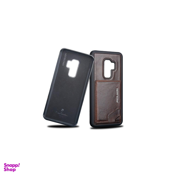 کاور چرمی پیرکاردین (Pierre Cardin) مدل PCS-S03 مناسب موبایل سامسونگ Galaxy S9 پلاس