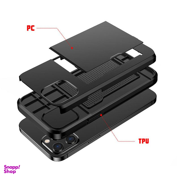 کاور جیتک (G-Tech) مدل Wallet Armor مناسب موبایل اپل iPhone 12 Pro Max