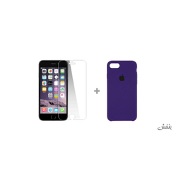 کاور سومگ (Someg) مدل سیلیکونی مناسب موبایل اپل iPhone 7 /8 به همراه محافظ صفحه نمایش