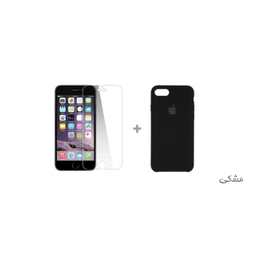 کاور سومگ (Someg) مدل سیلیکونی مناسب موبایل اپل iPhone 7 /8 به همراه محافظ صفحه نمایش