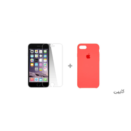 کاور سومگ (Someg) مدل سیلیکونی مناسب موبایل اپل iPhone 7 /8 به همراه محافظ صفحه نمایش