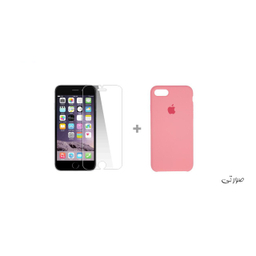 کاور سومگ (Someg) مدل سیلیکونی مناسب موبایل اپل iPhone 7 /8 به همراه محافظ صفحه نمایش