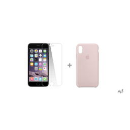 کاور سومگ (Someg) مدل سیلیکونی مناسب موبایل اپل iPhone Xs به همراه محافظ صفحه نمایش