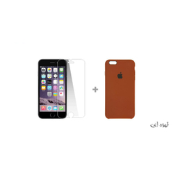 کاور سومگ (Someg) مدل سیلیکونی مناسب موبایل اپل iPhone 6s/ 6 به همراه محافظ صفحه نمایش
