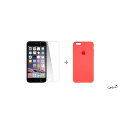 کاور سومگ (Someg) مدل سیلیکونی مناسب موبایل اپل iPhone 6s/ 6 به همراه محافظ صفحه نمایش