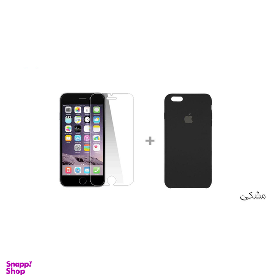 کاور سومگ (Someg) مدل سیلیکونی مناسب موبایل اپل iPhone 6s/ 6 به همراه محافظ صفحه نمایش