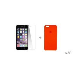 کاور سومگ (Someg) مدل سیلیکونی مناسب موبایل اپل iPhone 6s/ 6 به همراه محافظ صفحه نمایش