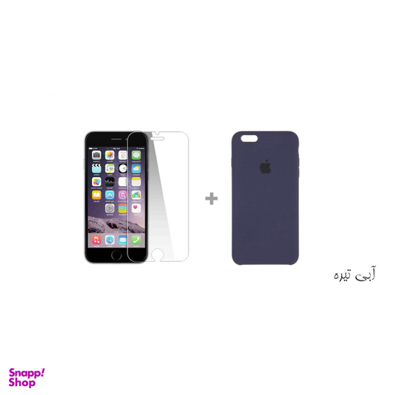 کاور سومگ (Someg) مدل سیلیکونی مناسب موبایل اپل iPhone 6s/ 6 به همراه محافظ صفحه نمایش