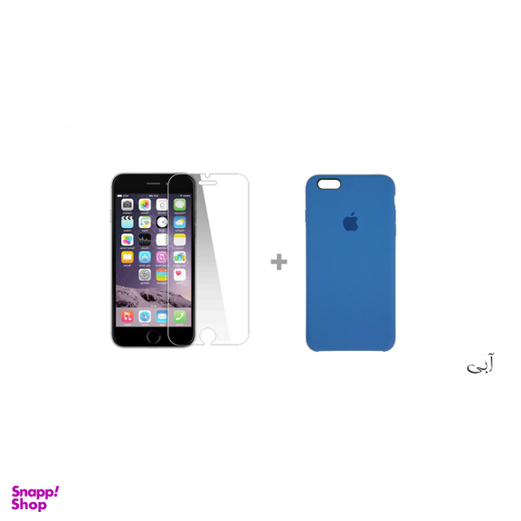 کاور سومگ (Someg) مدل سیلیکونی مناسب موبایل اپل iPhone 6s/ 6 به همراه محافظ صفحه نمایش