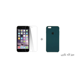 کاور سومگ (Someg) مدل سیلیکونی مناسب موبایل اپل iPhone 6s/ 6 به همراه محافظ صفحه نمایش