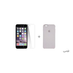 کاور سومگ (Someg) مدل سیلیکونی مناسب موبایل اپل iPhone 6s/ 6 به همراه محافظ صفحه نمایش