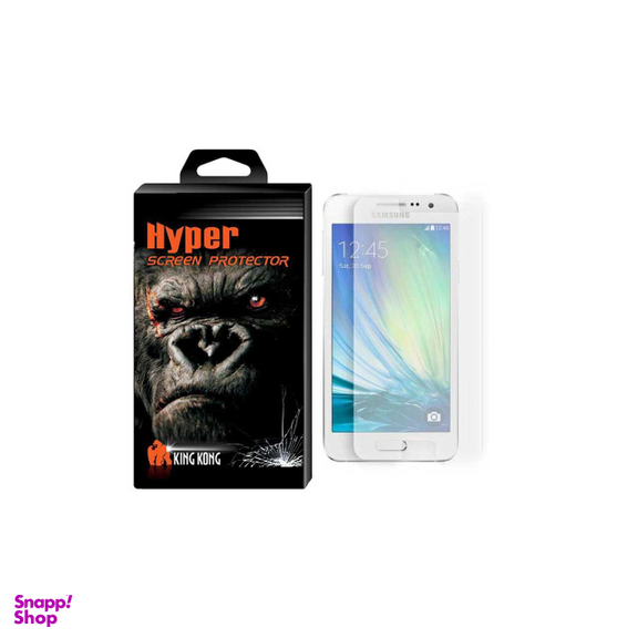 محافظ صفحه نمایش شیشه ای کینگ کونگ (King Kong) مدل Hyper Protector مناسب موبایل سامسونگ گلکسی A3