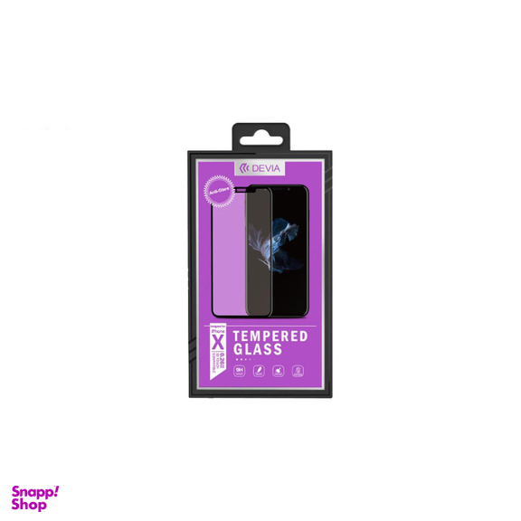 محافظ صفحه نمایش شیشه ای دیویا (De via) مدل Anti-Glare مناسب موبایل اپل iPhone X